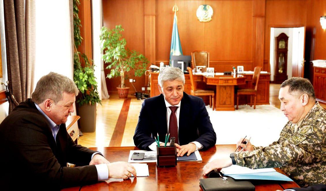 Заместитель министра обороны совершил рабочую поездку в Карагандинскую область