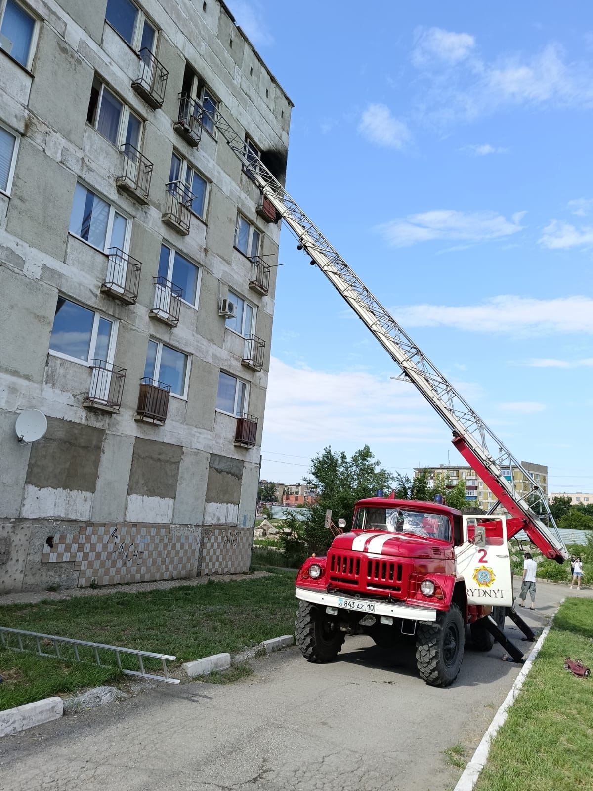 Пожар в жилом помещении проект