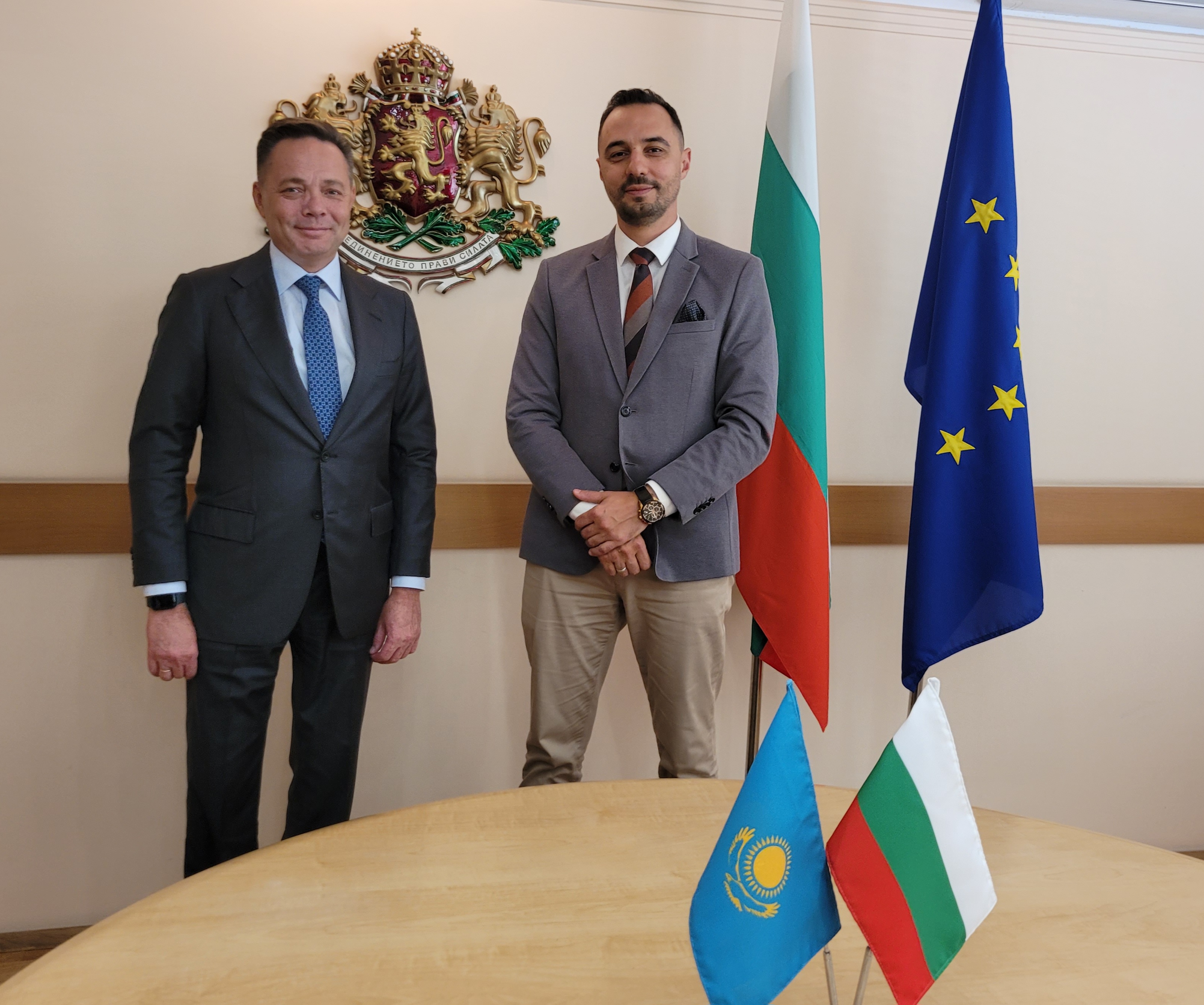 Kazakhstan and Bulgaria are Interested in Developing Trade and Economic Partnership