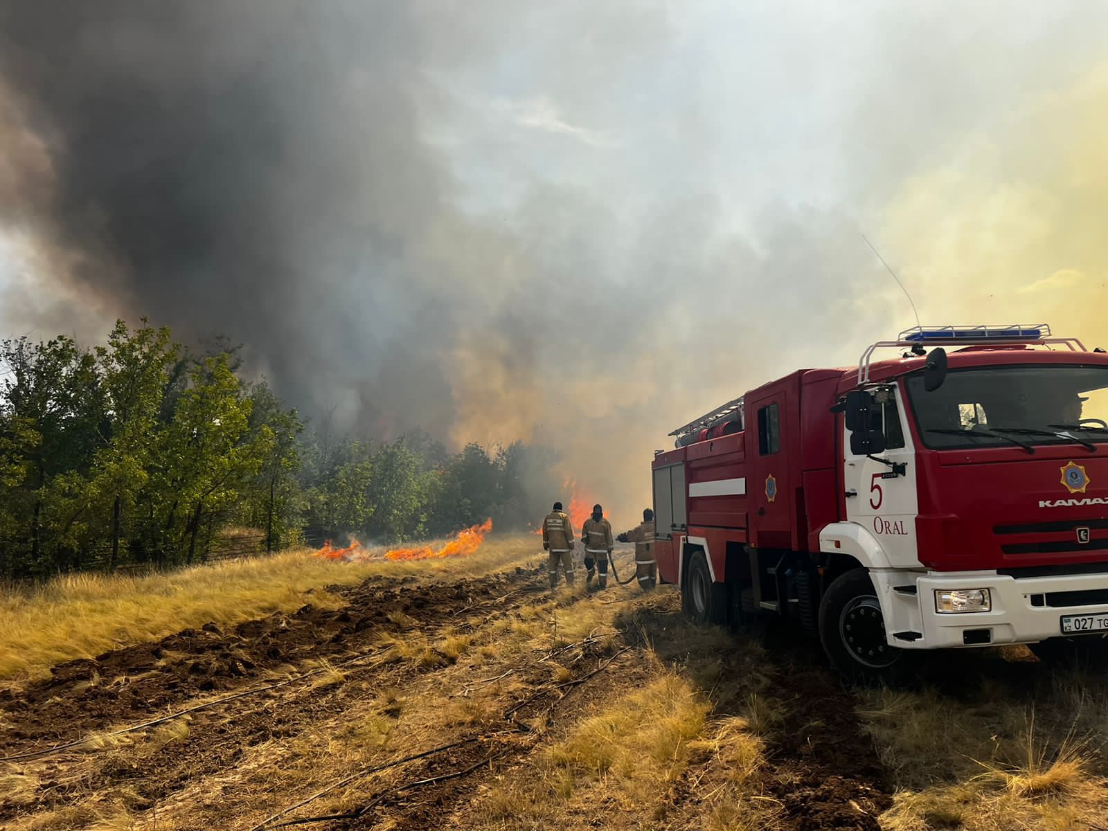 В ЗКО ликвидировано 30 загораний