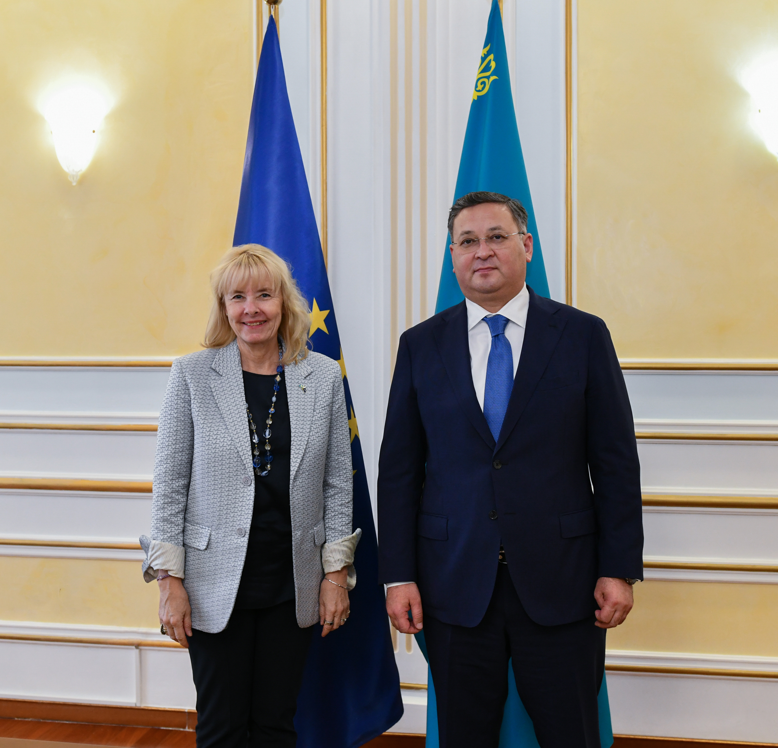 Kazakh Foreign Minister Received EU Special Representative for Central Asia