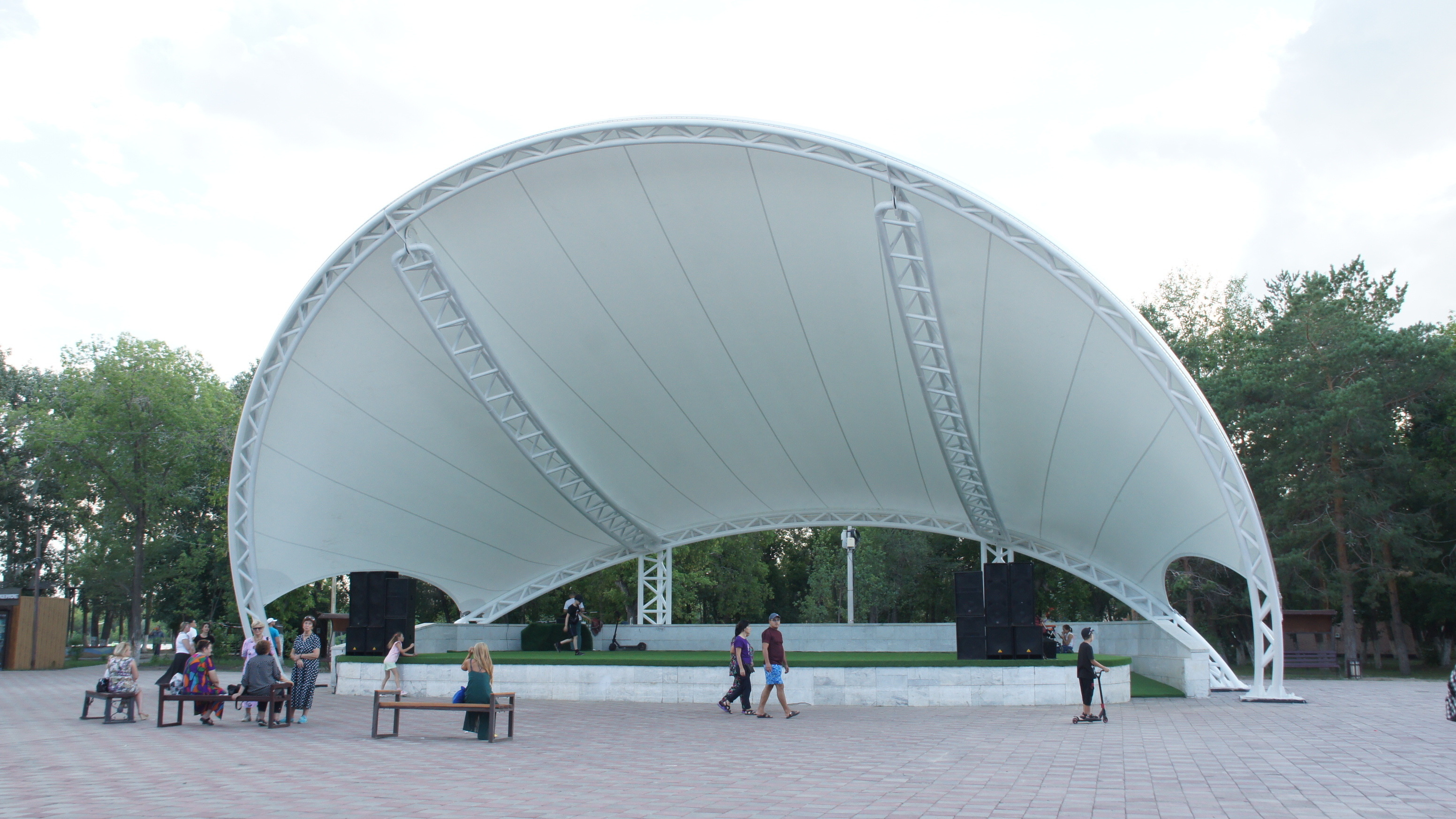 Концерт и дискотека пройдут в выходные в Центральном парке Караганды