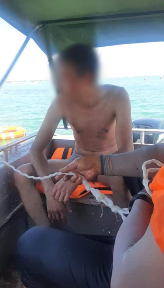 На Капшагайском водохранилище спасён мужчина