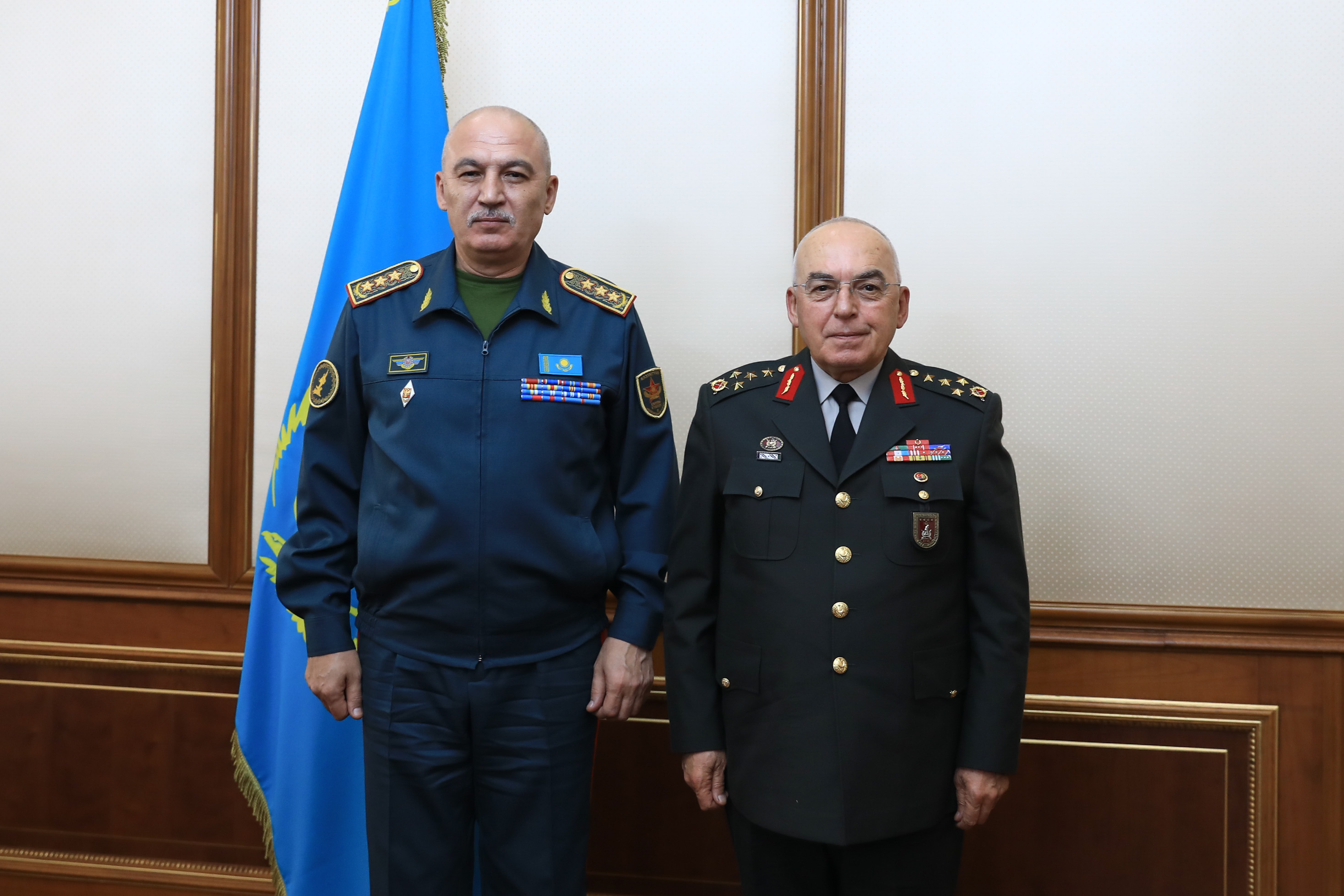 Қазақстанның Қорғаныс министрлігіне Түркия Қарулы күштерінің делегациясы келді