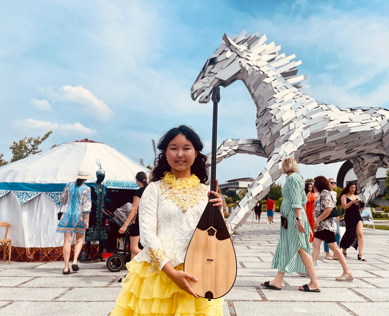 Horse, Yurt and Dombra – Symbols of Kazakh Culture in Slovakia