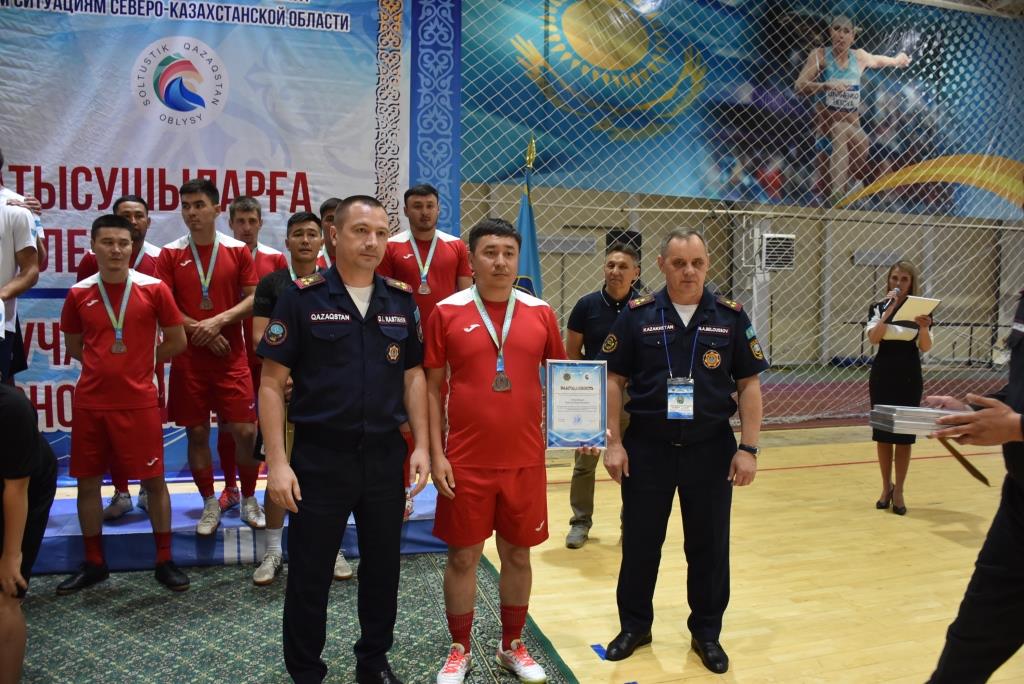 Петропавлда Қазақстан Республикасы  ТЖ департаменті  арасында шағын футбол бойынша турнир аяқталды