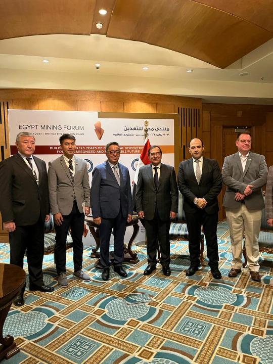 Казахстанская компания приняла участие в крупнейшем  на Ближнем Востоке Египетском горнодобывающем форуме