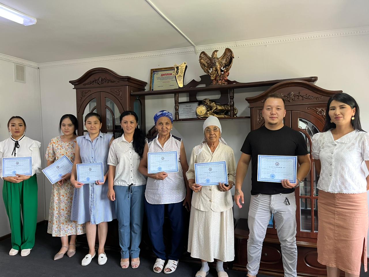 СЕРТИФИКАТТАР ТАБЫСТАЛДЫ