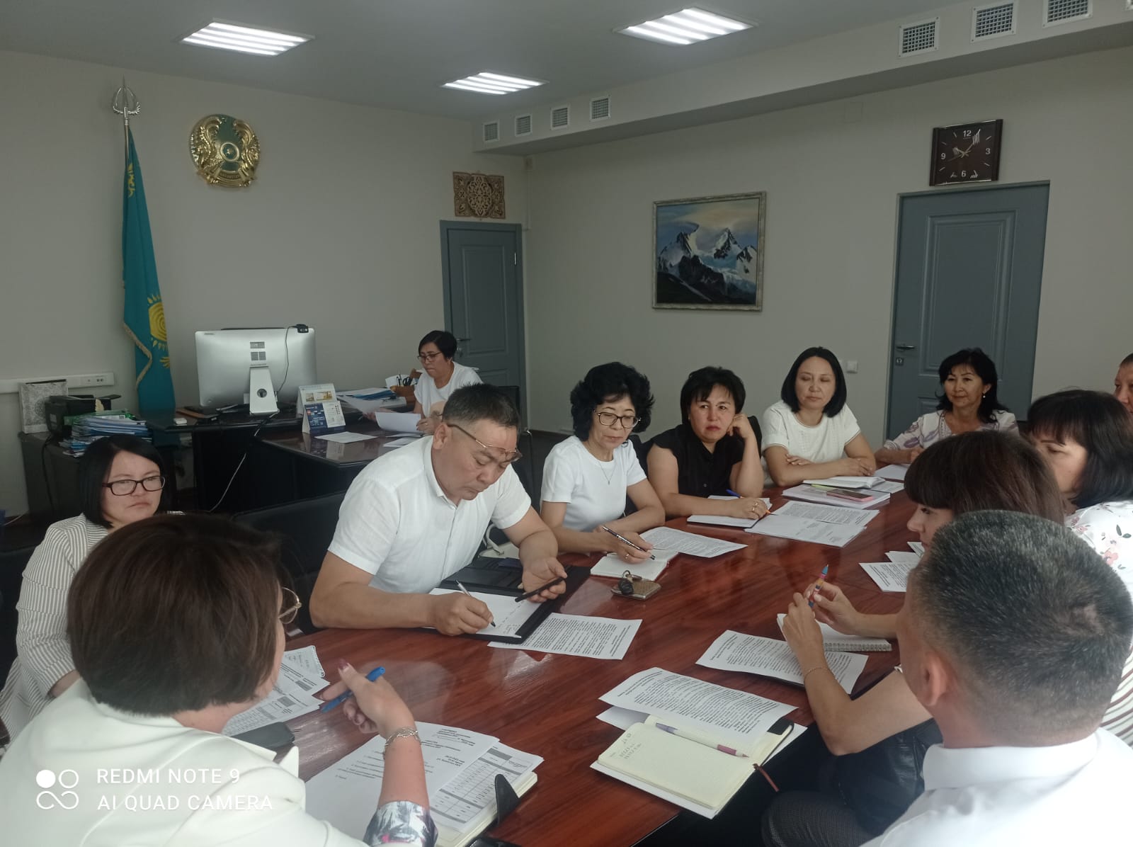 Состоялось рабочее совещание с руководителями отделов образования городов и районов