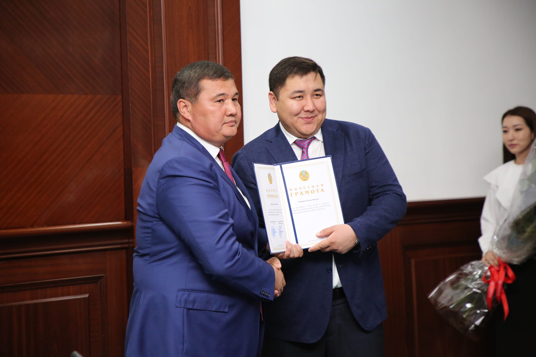 Балмейір Сансызбайұлына алғыс айтты