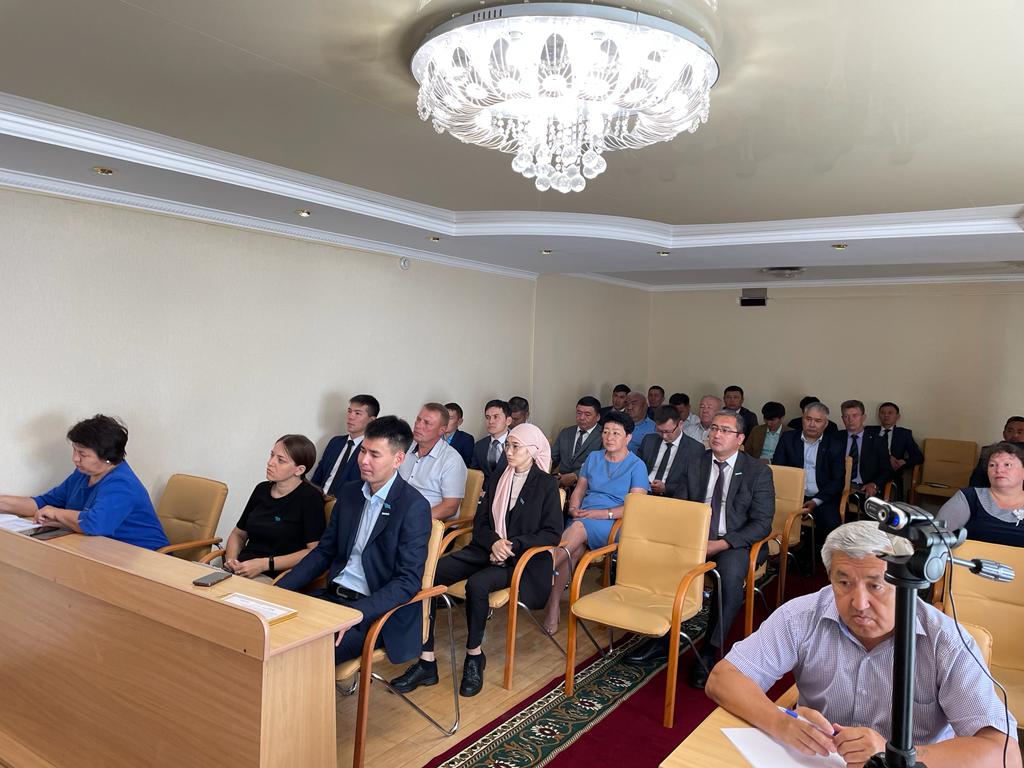 внеочередная сессия Алтынсаринского районного маслихата восьмого созыва