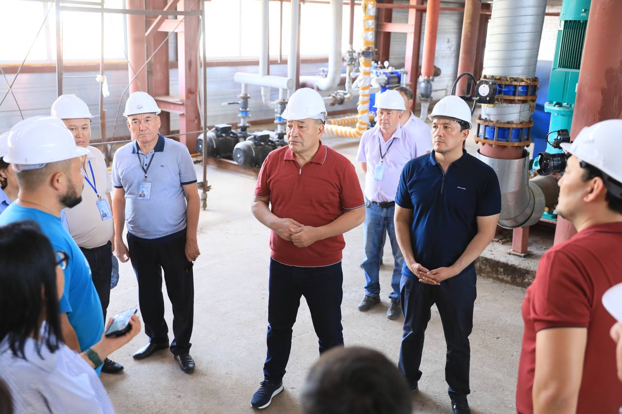 Ералы Тоғжанов Ақтөбе қаласын проблемалық сумен жабдықтау нысандарын тексерді