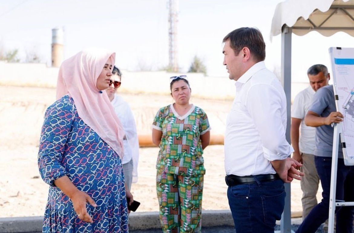 В сентябре микрорайон курсай будет полностью обеспечен питьевой водой