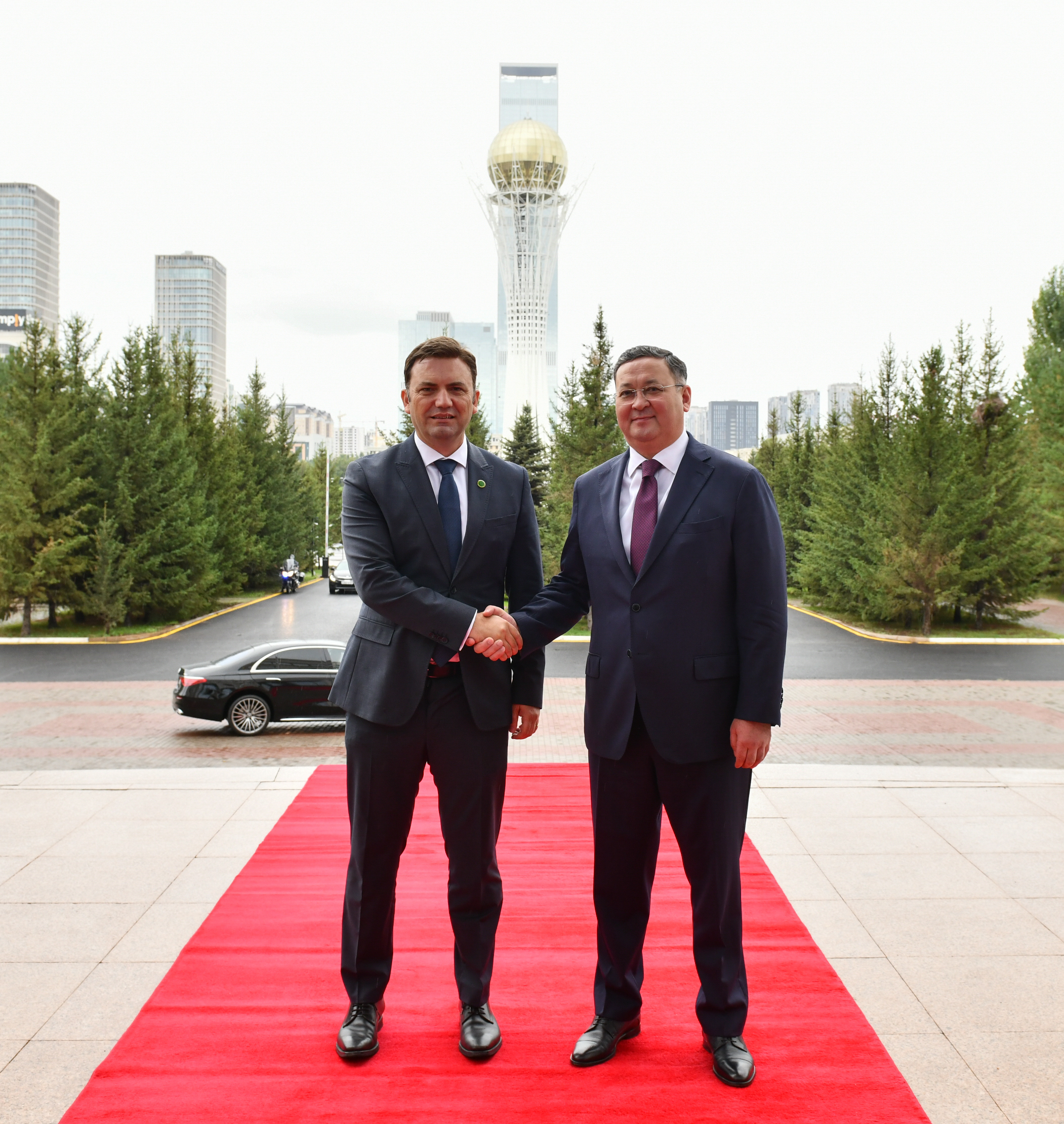 Глава МИД Казахстана и Действующий председатель ОБСЕ сверили часы по актуальным вопросам сотрудничества