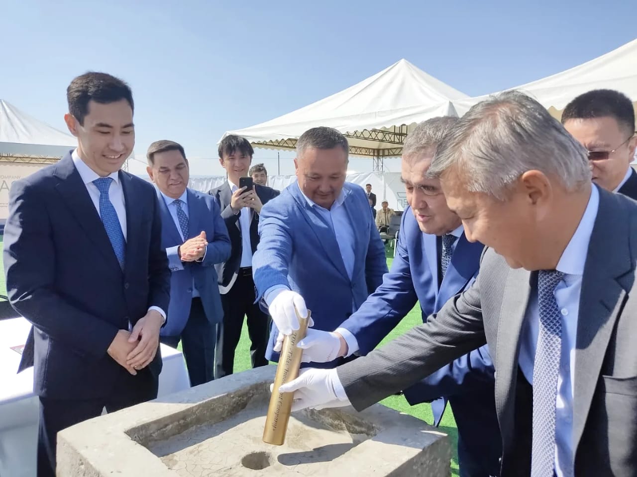 В Жамбылской области строится вторая очередь предприятия ТОО «Talas Investment Company»