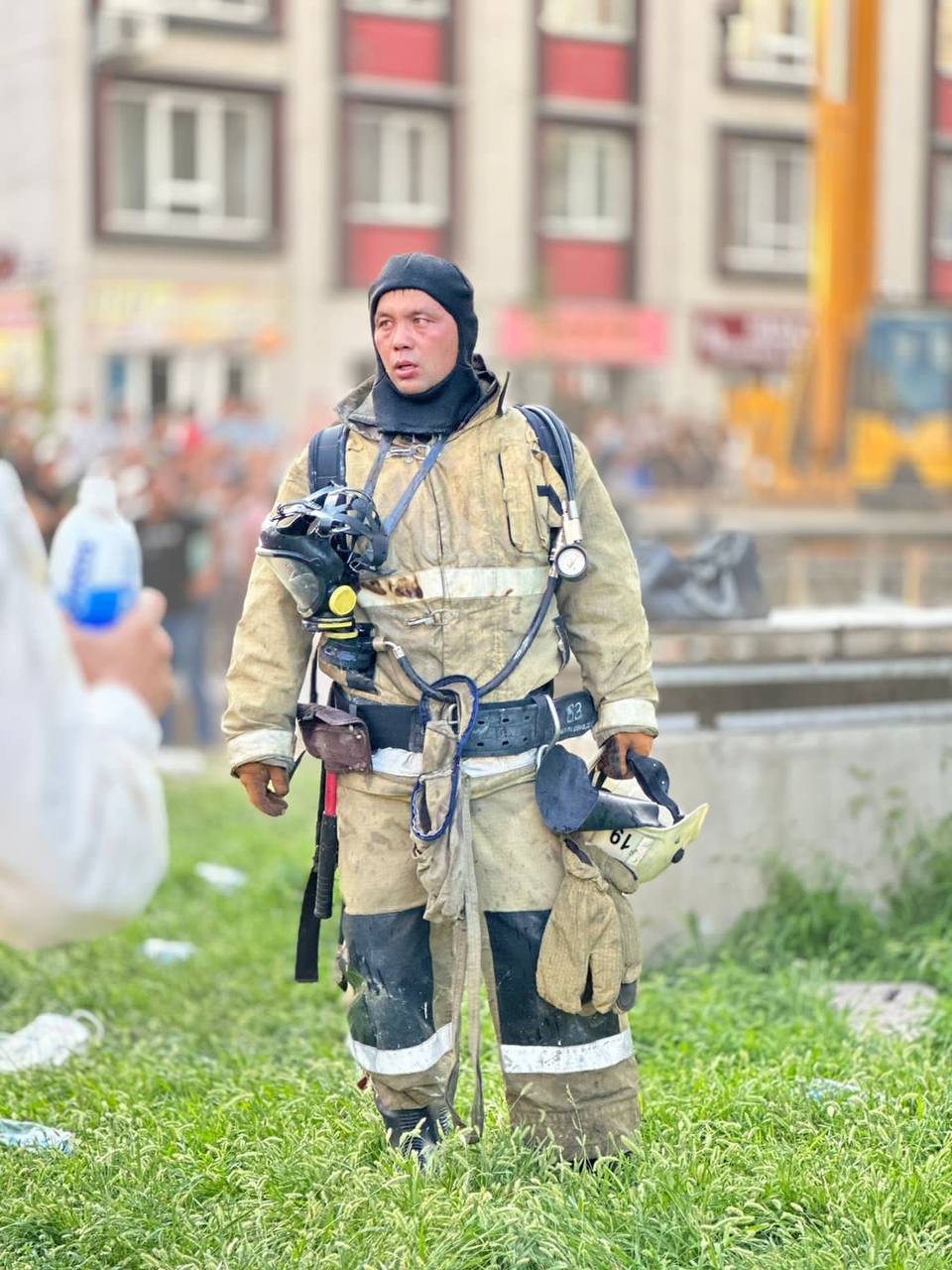 Информация по пожару в г.Алматы