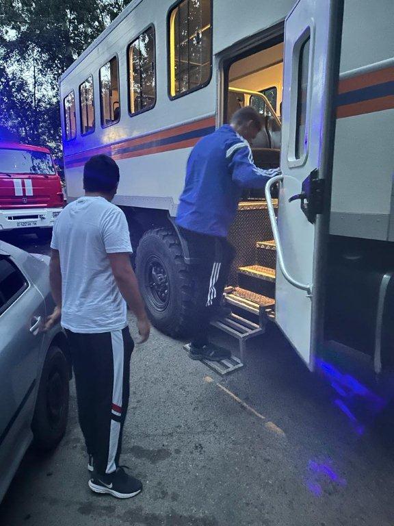 Желіде қалған электр кептіргіш тоғыз қабатты үйдегі өртке себепкер болды