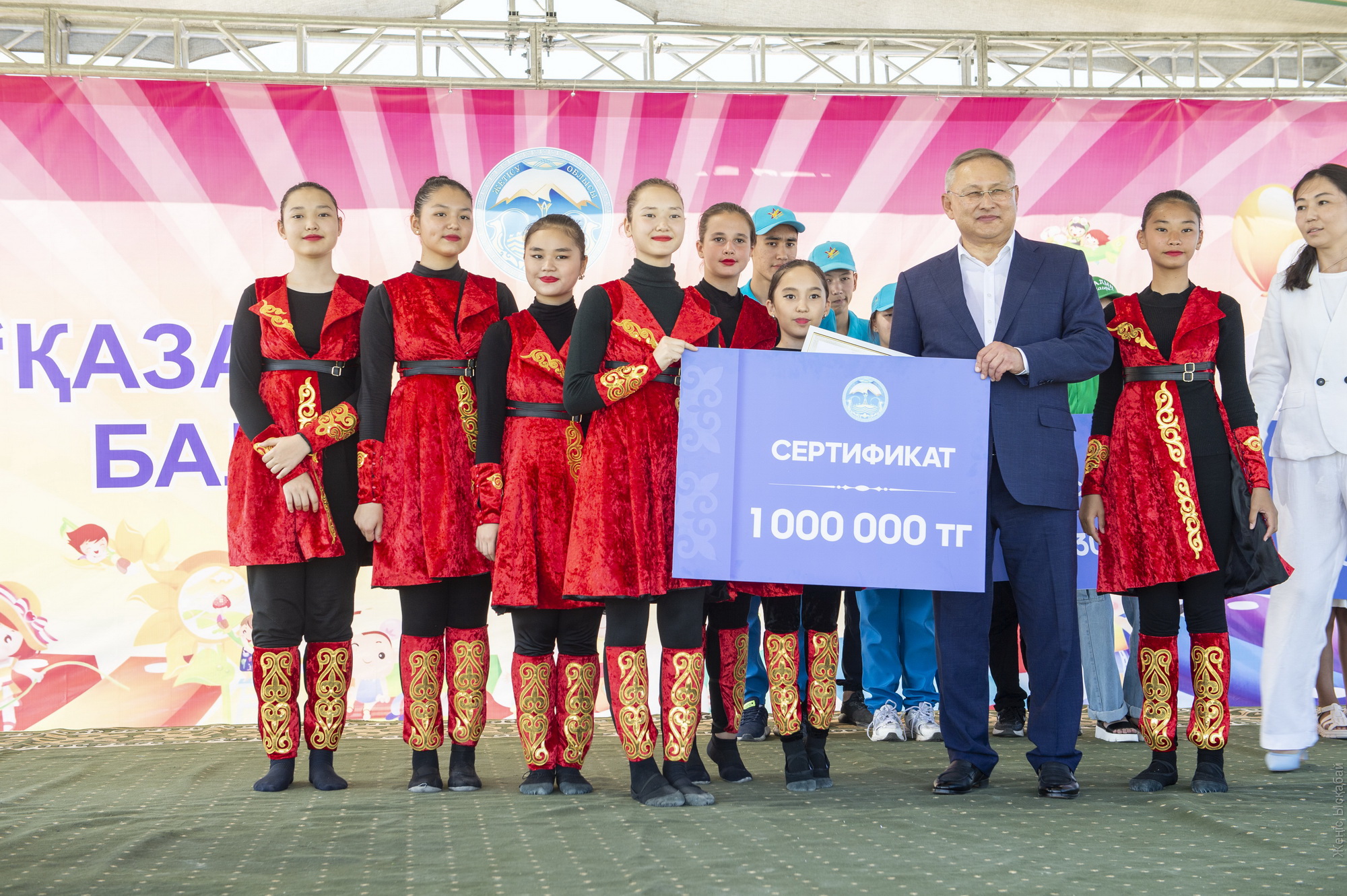 В Жетысу торжественно открылся лагерь «Жалын»