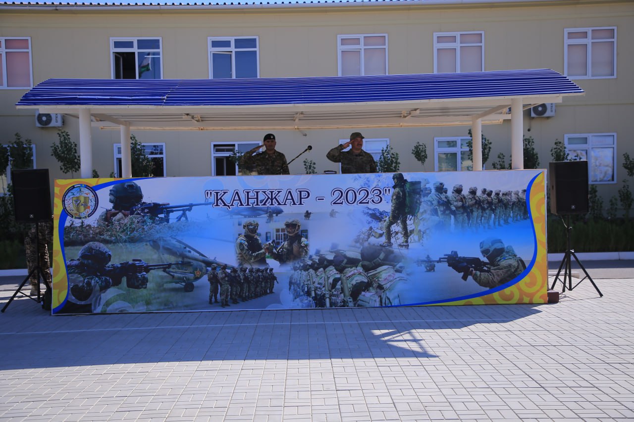 Военнослужащие Казахстана и Узбекистана провели первый  этап учения «Канжар-2023»
