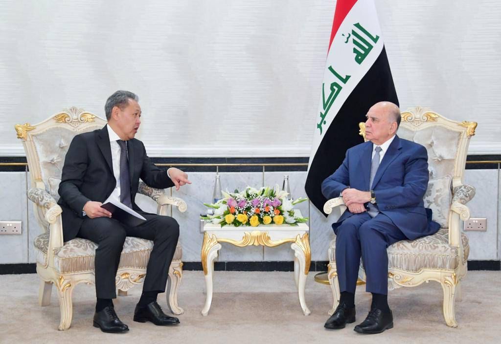 Ambassador of Kazakhstan Met with Deputy Prime Minister – Minister of Foreign Affairs of Iraq