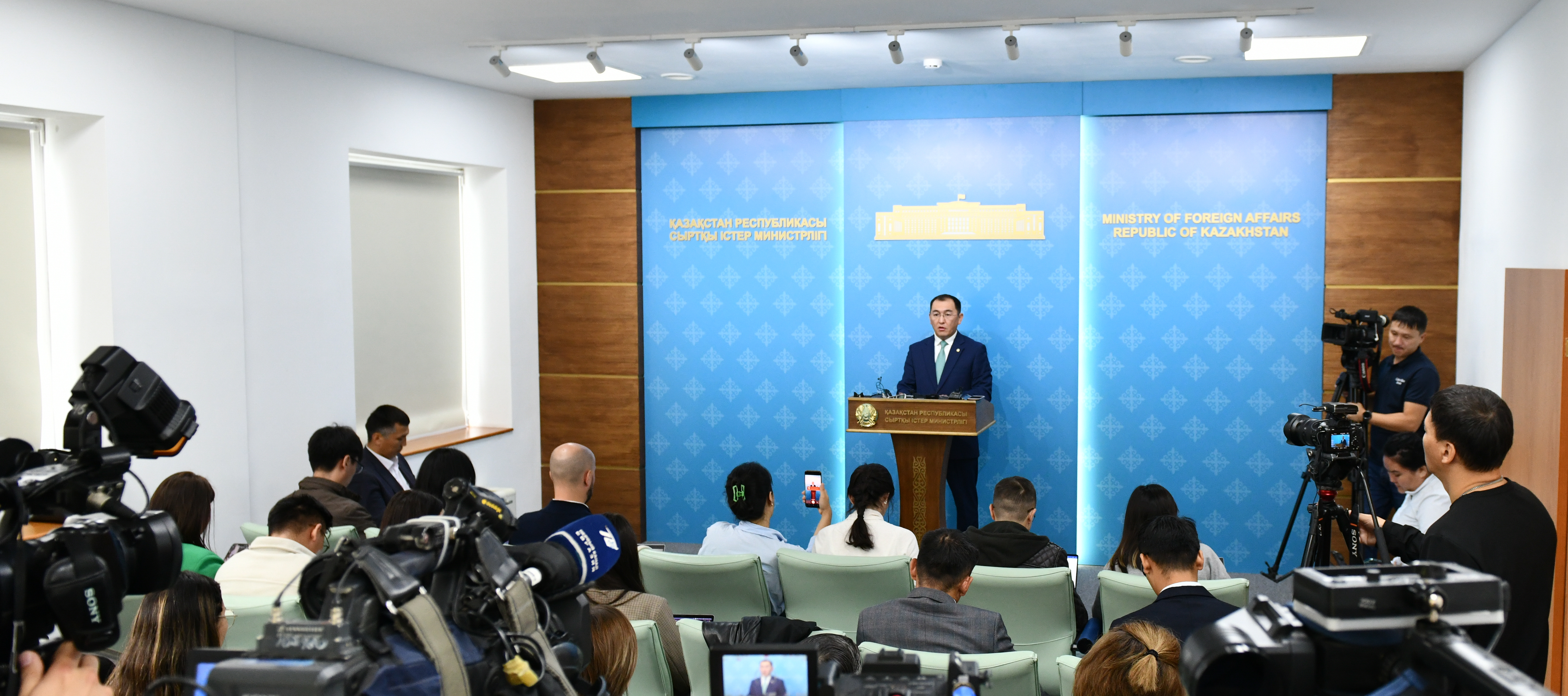 Брифинг официального представителя МИД Казахстана А.С. Смадиярова, Астана, 12 сентября 2023 года