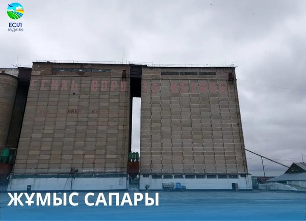 Аудан әкімі Е.Баяхметов "Agrimer Esil" ЖШС элеваторының жұмысымен танысты, жетекшісі Айтықов Қайрат Қайыпжанұлы
