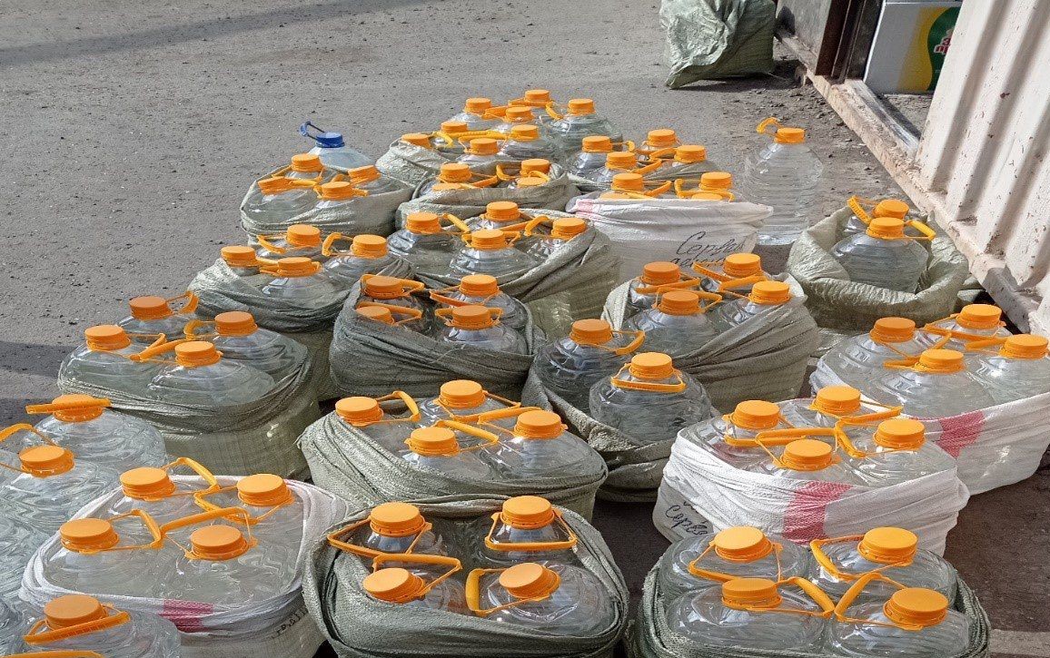 Елордада 9,1 млн.теңге сомасында алкоголь өнімдерінің заңсыз айналымы анықталды