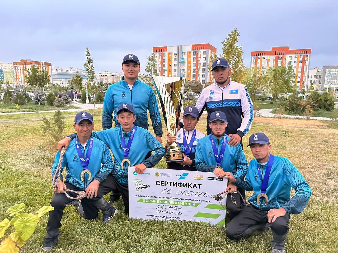 «Ұлы дала жорығы-2023»: актюбинцы завоевали серебро