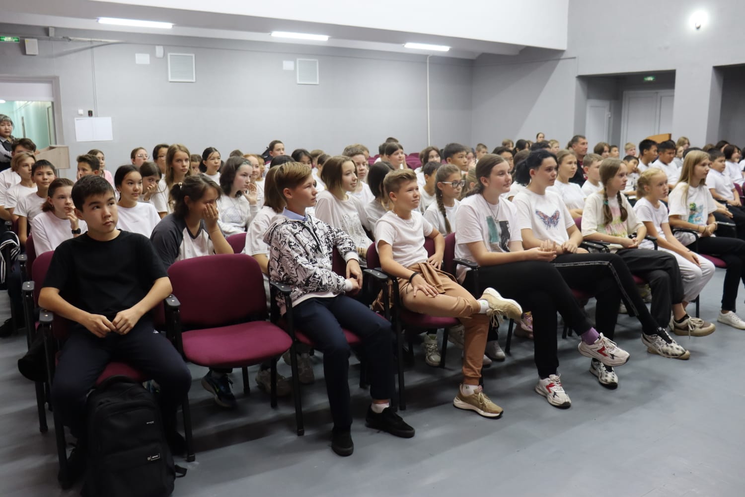 Торжественное открытие первого (школьного) этапа Национальной школьной лиги среди учащихся 5-6, 7-8, 9-11 классов