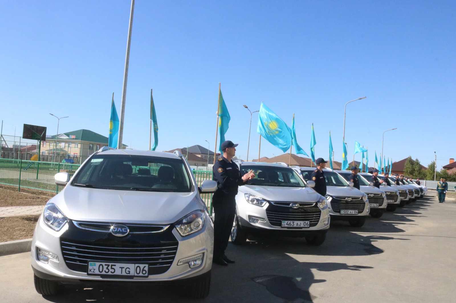 Спасателям Атырауской области вручена новая техника