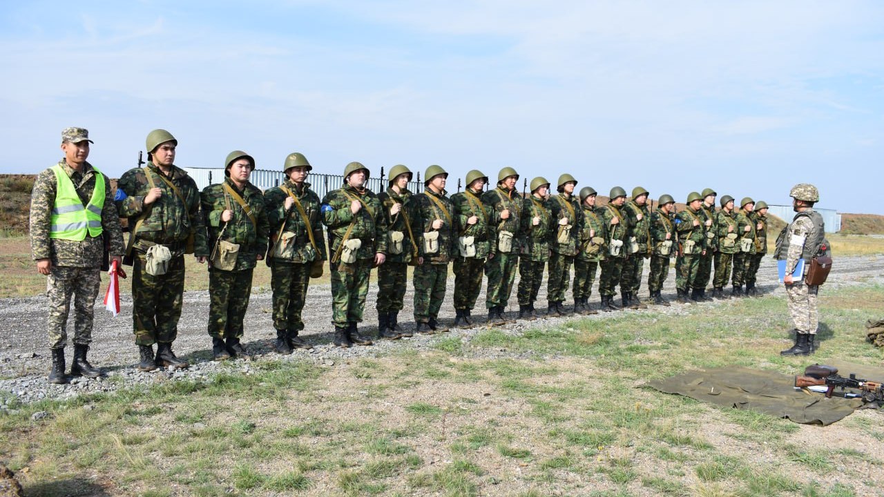 Учебные сборы военнообязанных проходят в Карагандинской области