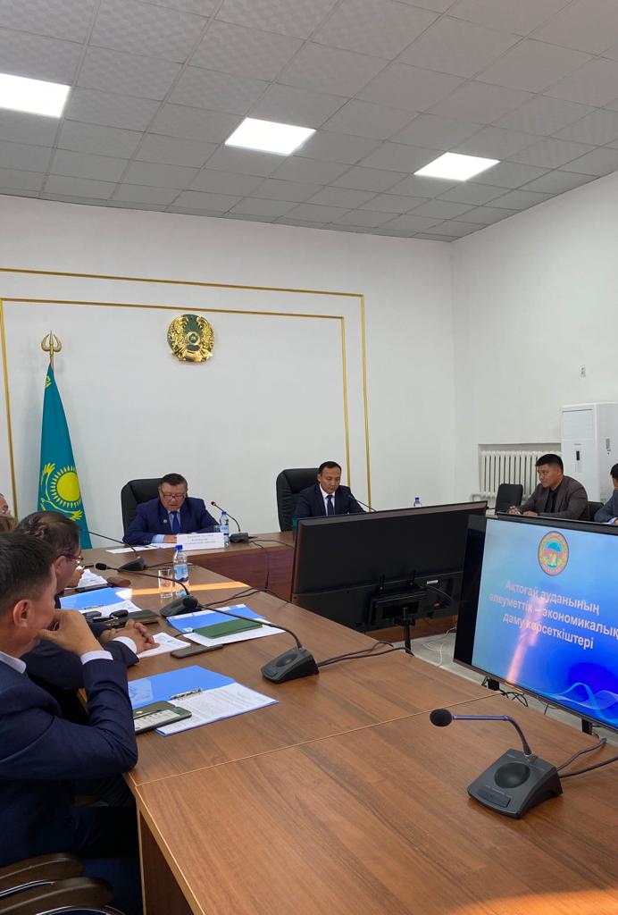 Ақтоғай  аудандық  Қоғамдық кеңесінің кезекті (III) отырысы