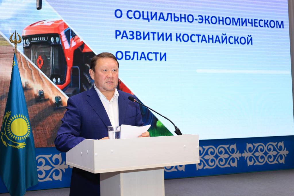Прошла встреча акима Костанайской области К. Аксакалова с населением Сарыкольского района