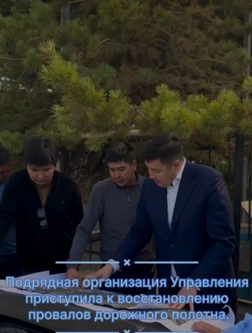 Рабочая поездка акима района в микрорайон Кайрат