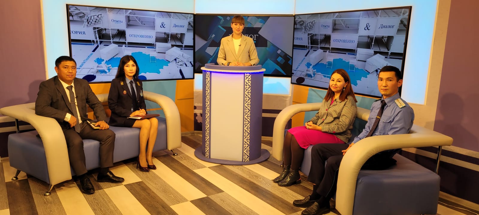 Выступление в эфире программы «Диалог» телеканала «Qazaqstan-Qostanai» на тему: «Проблемы по взысканию алиментов».
