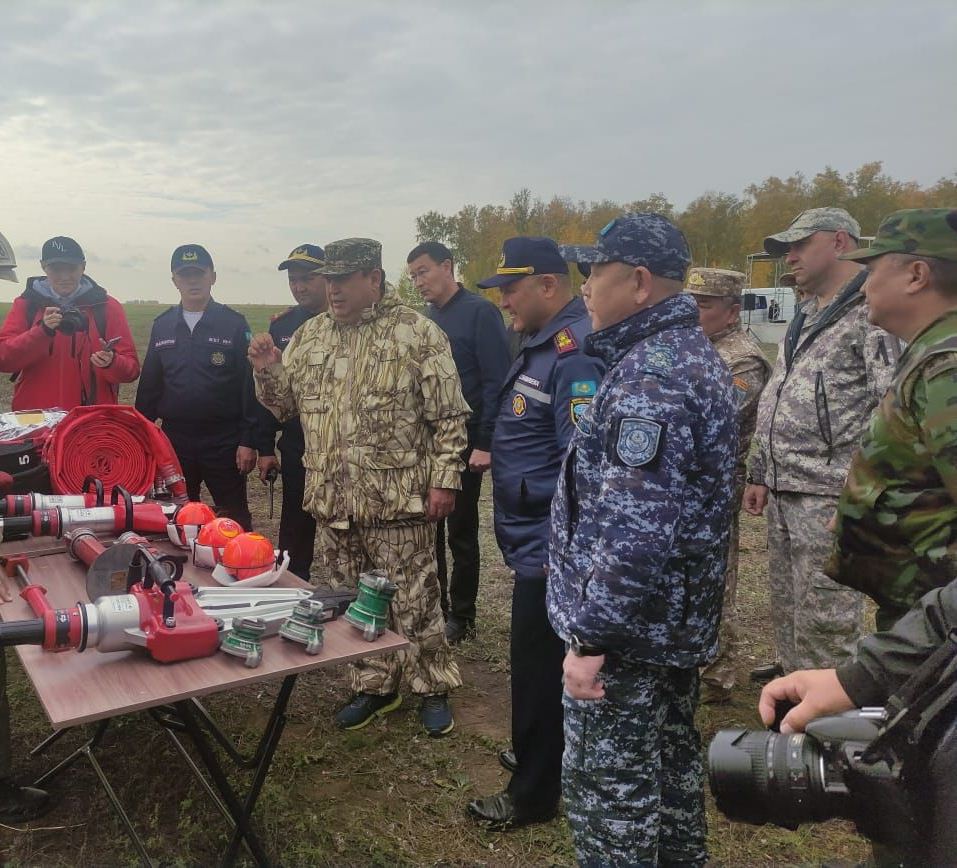 Павлодар облысында Ресей ТЖМ бірлескен трансшекарлық оқу-жаттығулары өтті