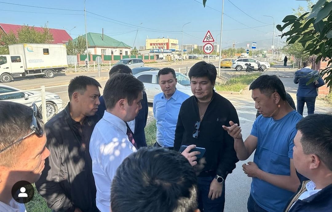 Проведено рабочее поездка в микрорайоне Жас-Канат
