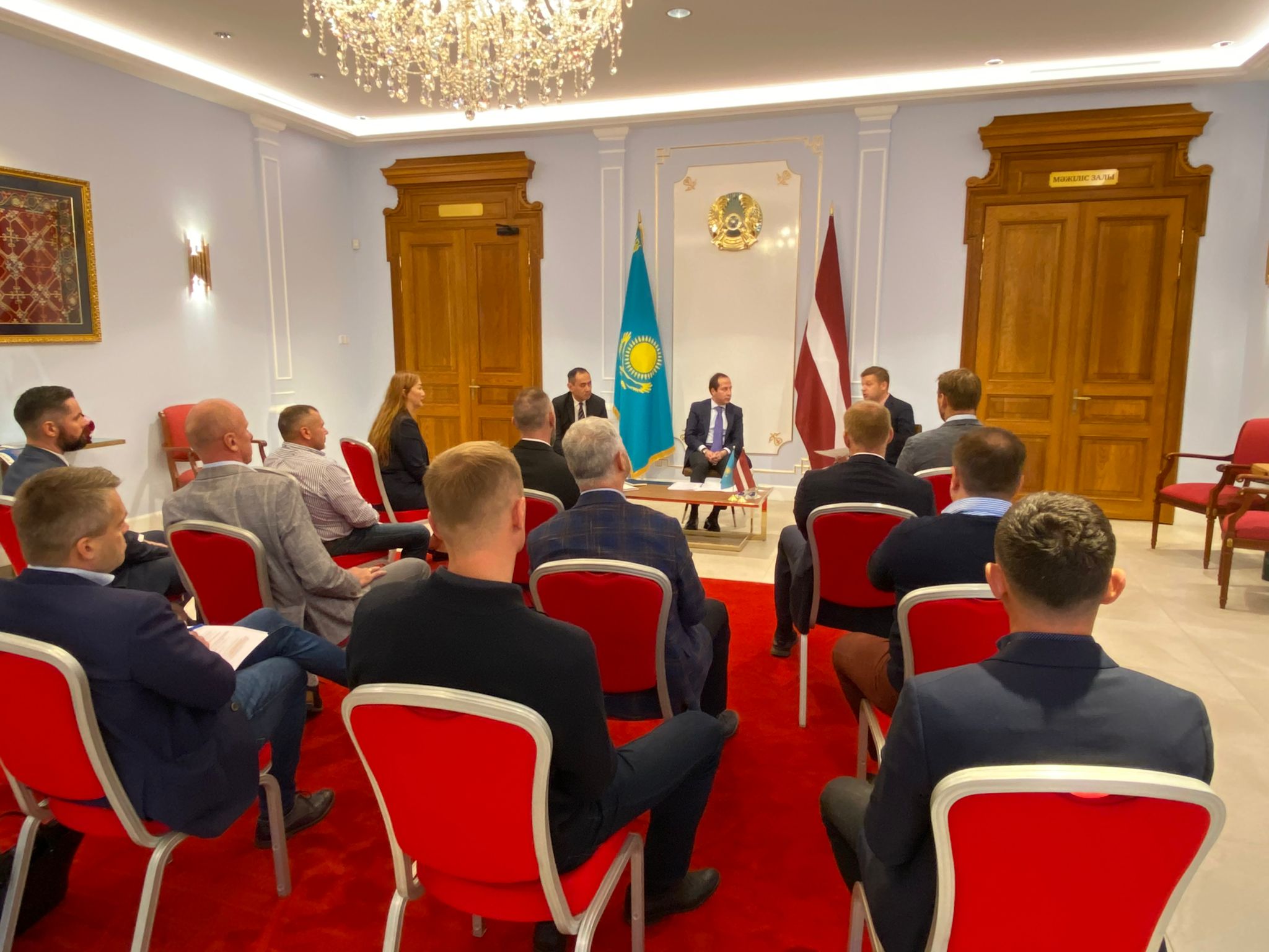 Латвийские бизнесмены ознакомились с Посланием Президента Казахстана
