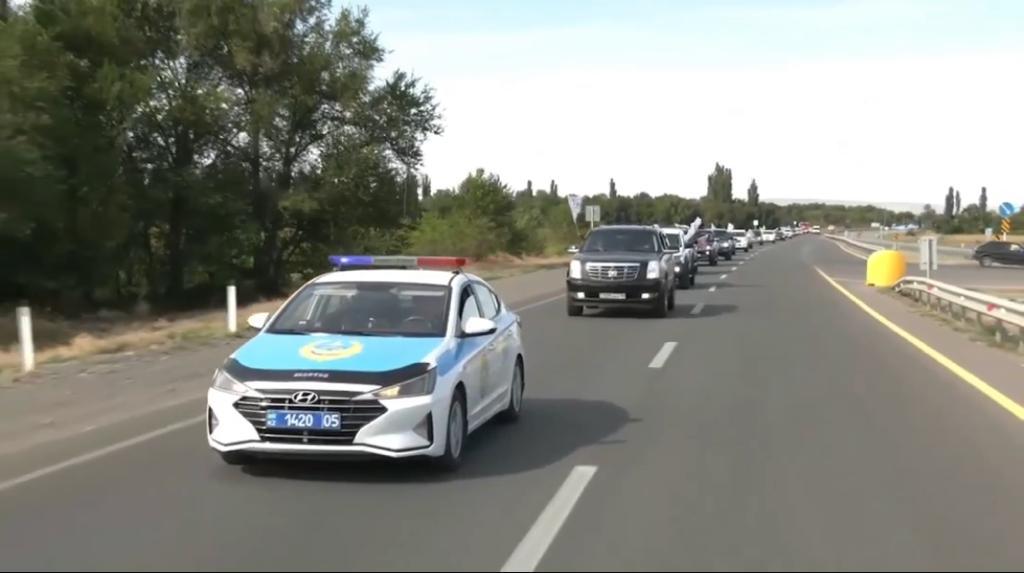 ЖЕТІСУДА ЖОЛ ҚАУІПСІЗДІГІ ТАЛАПТАРЫН САҚТАУ БОЙЫНША АВТОШЕРУ ӨТТІ