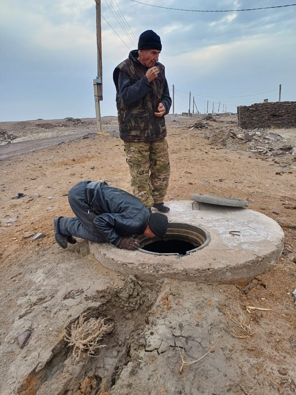 Прорыв водозаборного трубы по улицы Самета