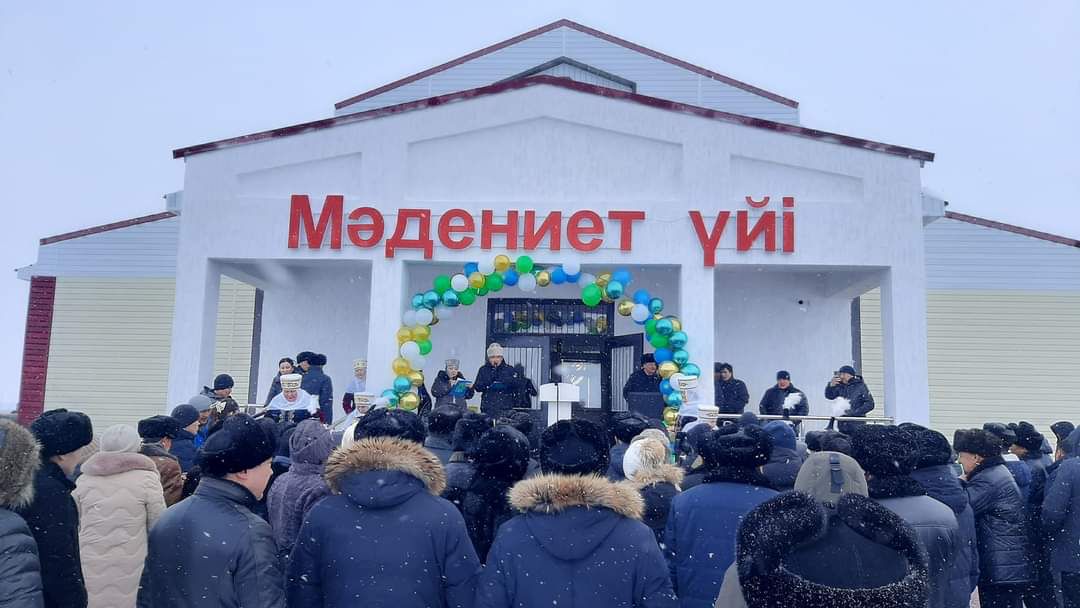 Екпін ауылдық округінде мәдениет ошағы ашылды