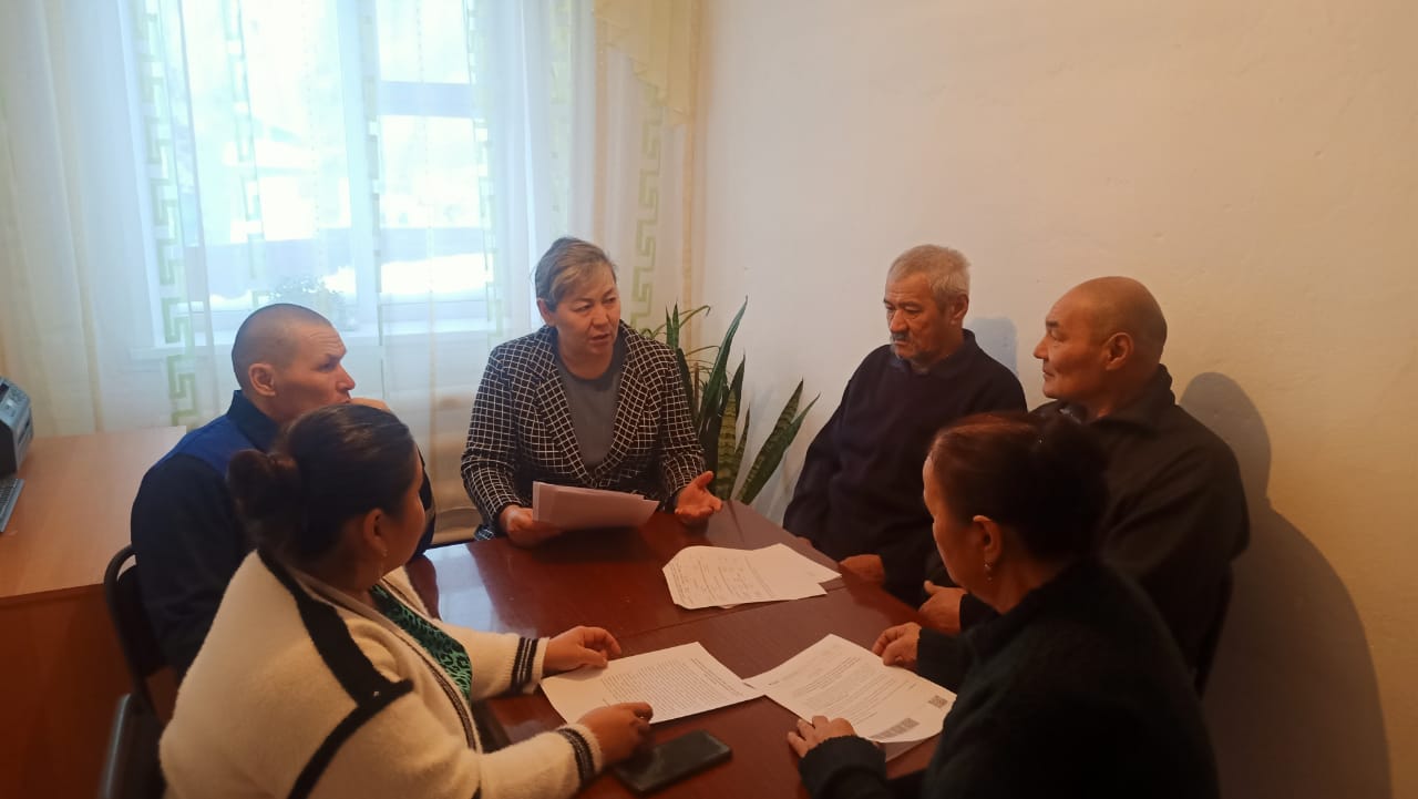 в селе  прошли собрание местного сообщества