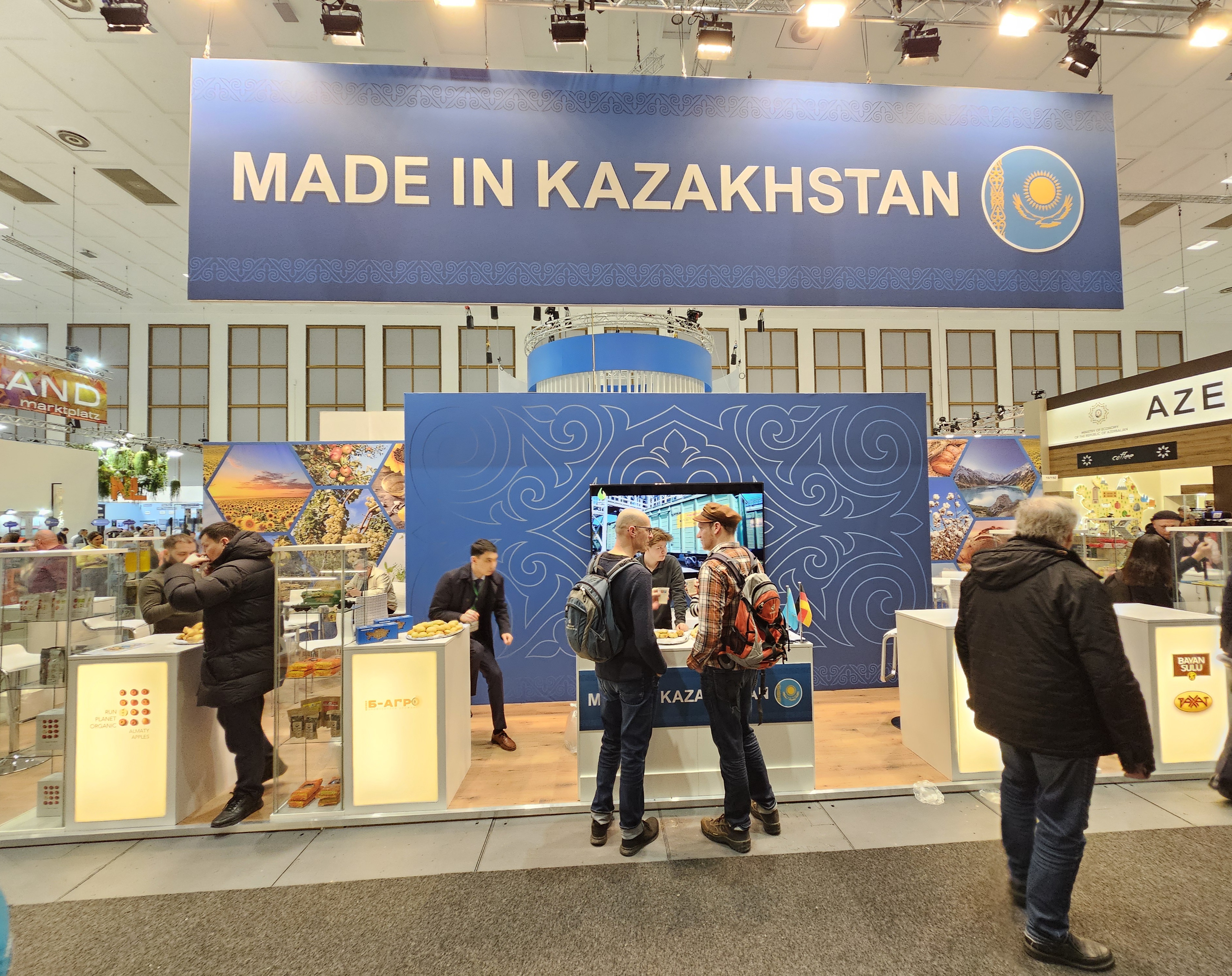 Kазахстанская продукция представлена на крупнейшей в мире аграрной выставке «Зеленая неделя»