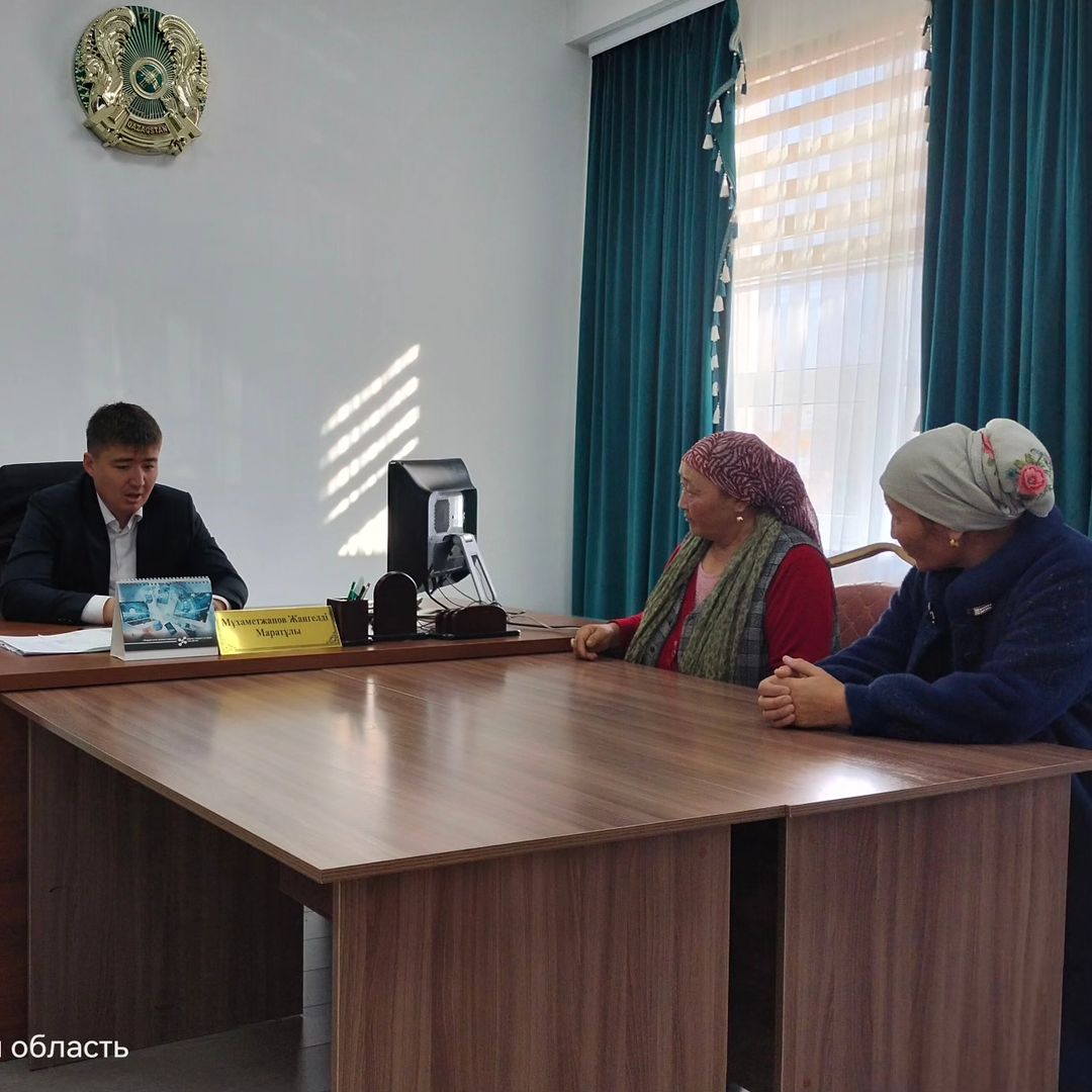 Прием жителей село Самсы по личным вопросам