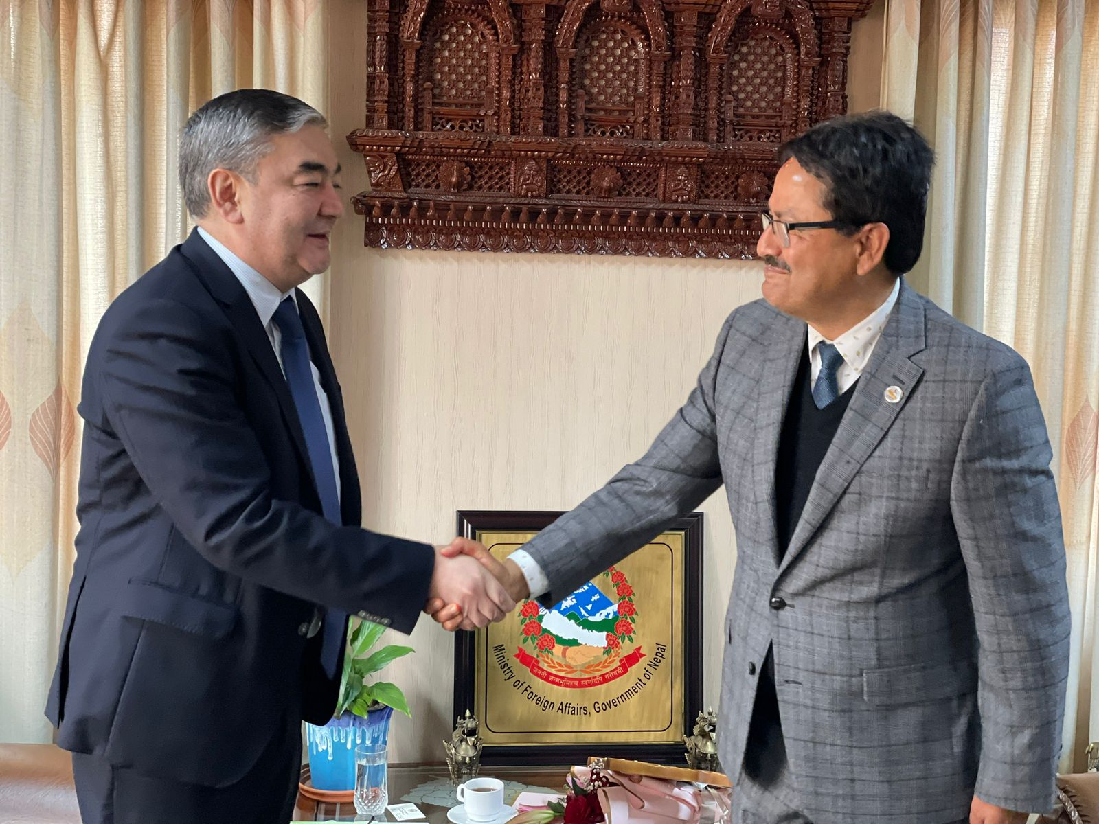 В Катманду обсудили сотрудничество Казахстана и Непала