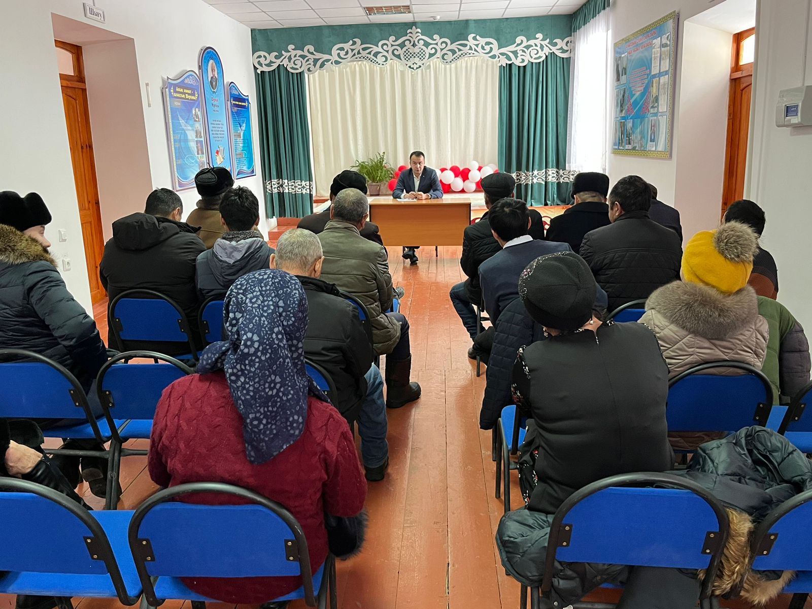 Встреча акима с населением