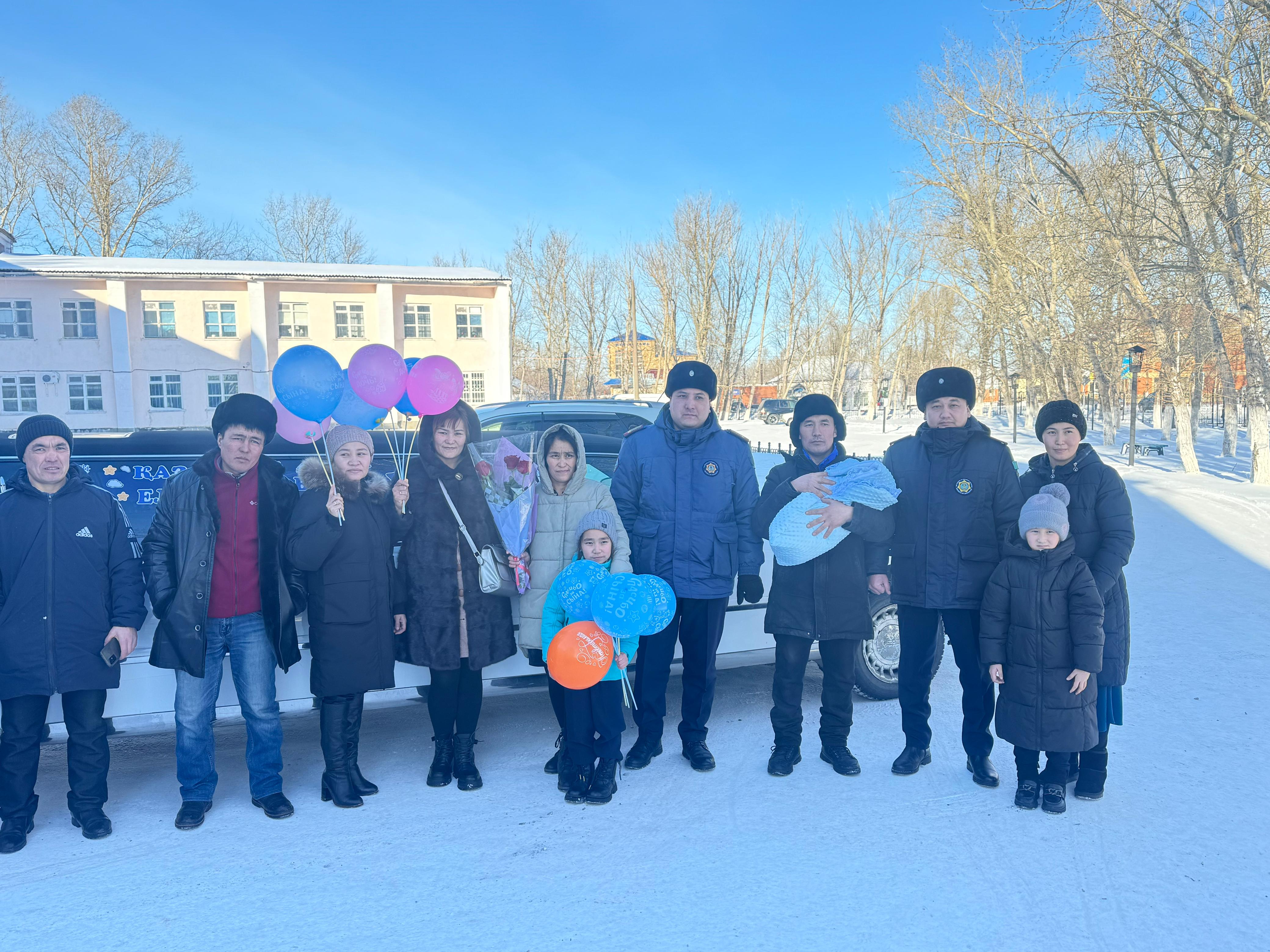 Жаңа туған нәрестеге құтқарушының есімі берілді