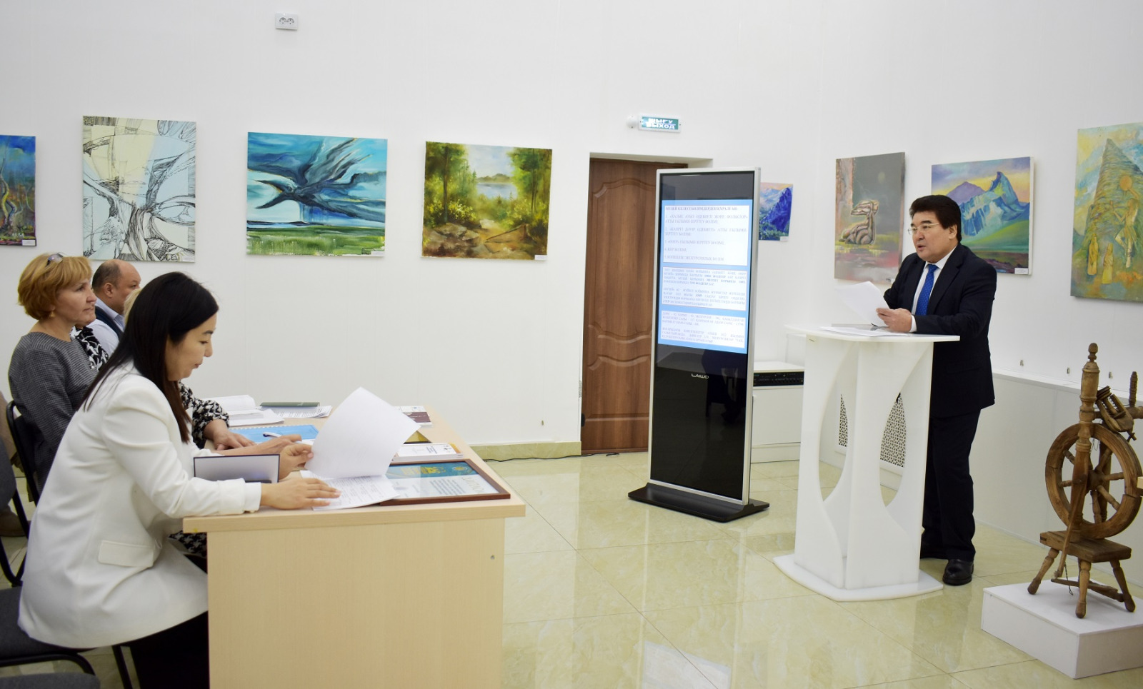 Әдебиет және өнер музейінде Біржан сал Қожағұлұлының 190 жылдығына арналған "Баласы Қожағұлдың Біржан салмын..." атты әдеби-сазды кеші өтті