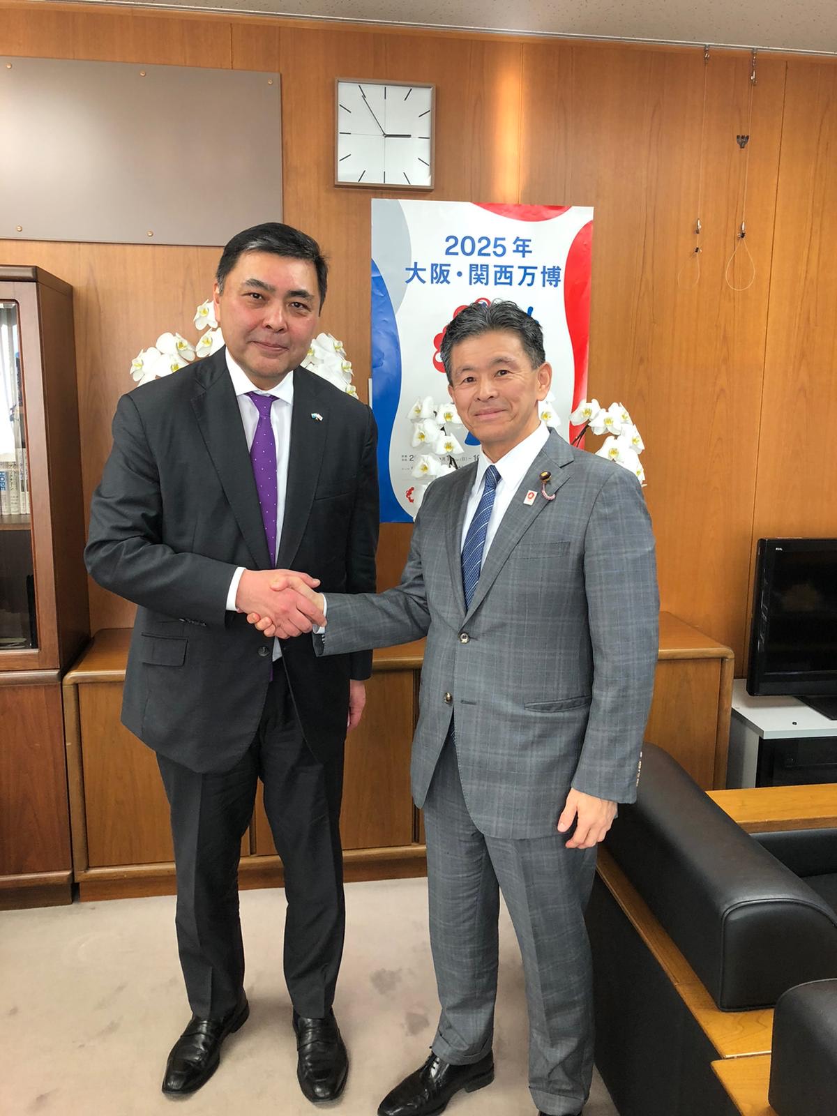 カザフスタンと日本は、相互経済協力関係の更なる強化を図って行く