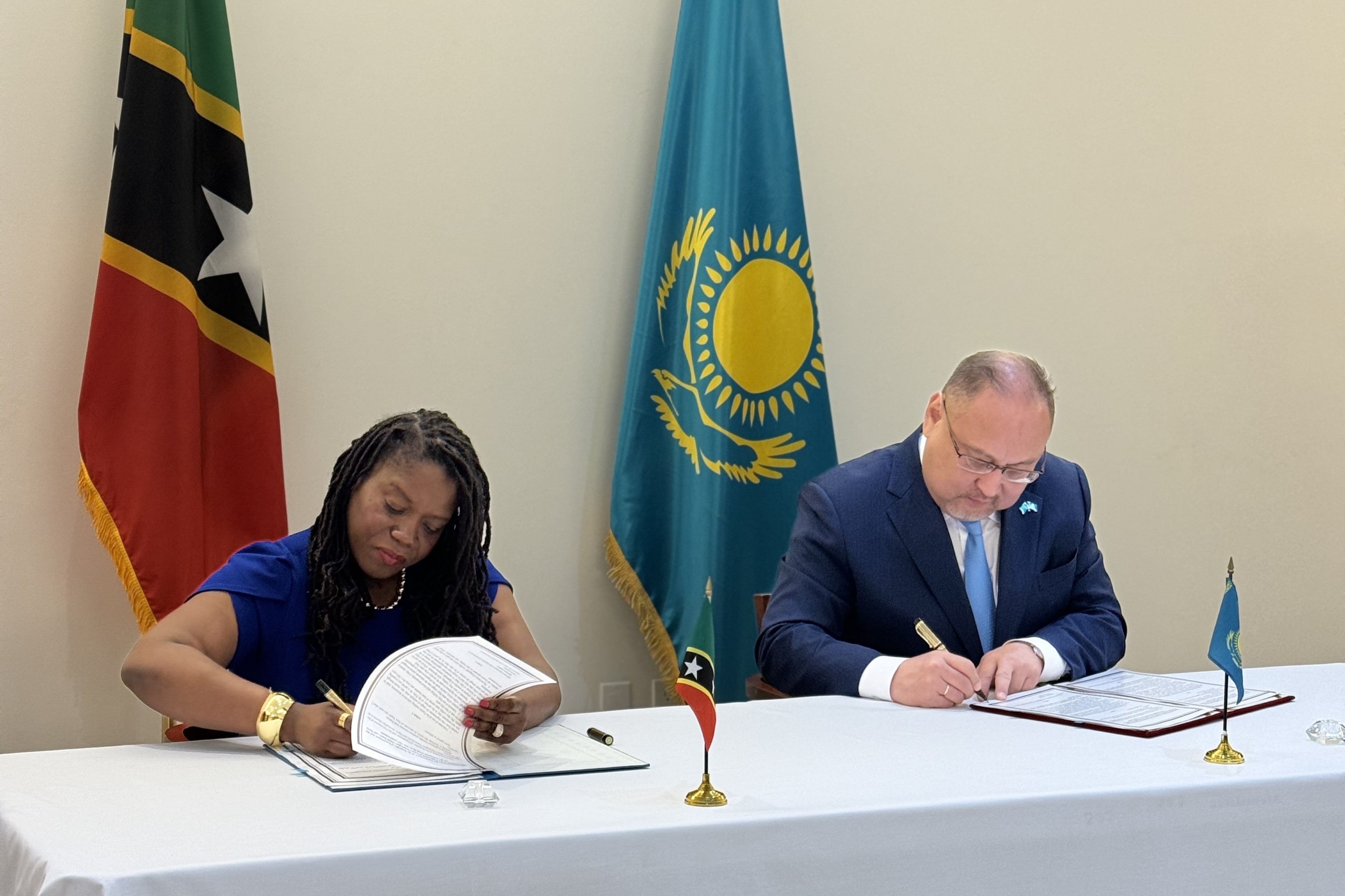 Kazakhstan and Saint Kitts and Nevis signed Agreement on visa-free regime
